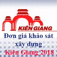 Đơn giá khảo sát xây dựng tỉnh Kiên Giang