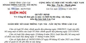 bảng giá ca máy tỉnh Lào Cai năm 2022