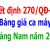 Bảng giá ca máy tỉnh Quảng Nam năm 2024 Quyết định 270/QĐ-SXD